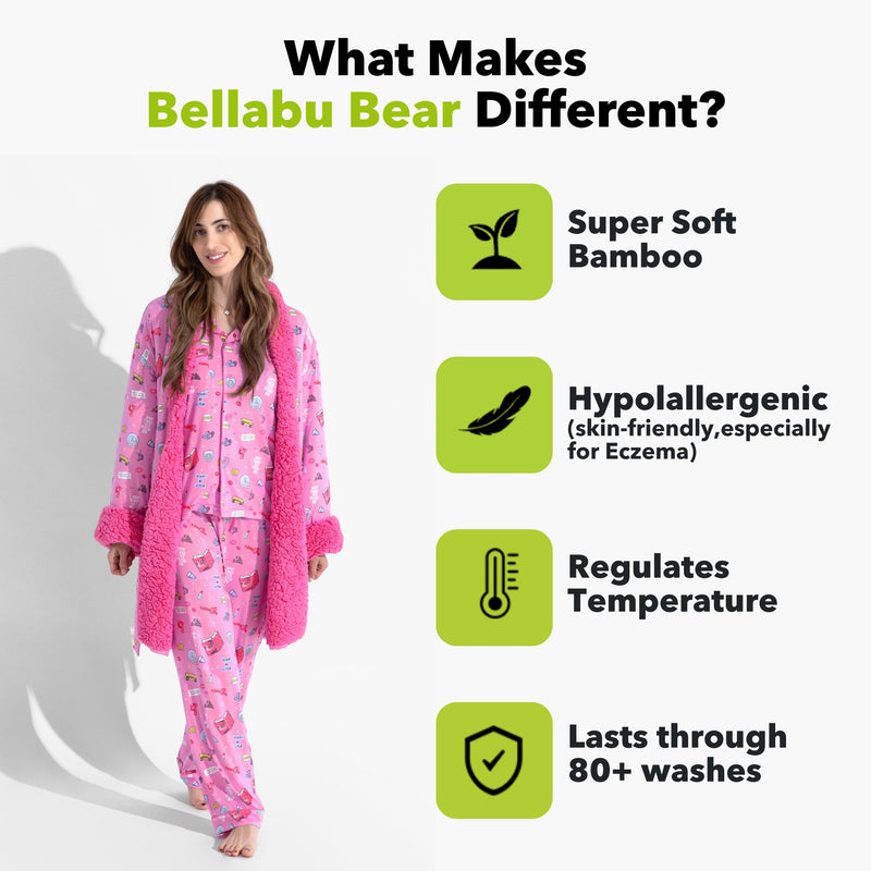 Mean Girls: So Fetch Bamboo Adults Sherpa Bathrobe