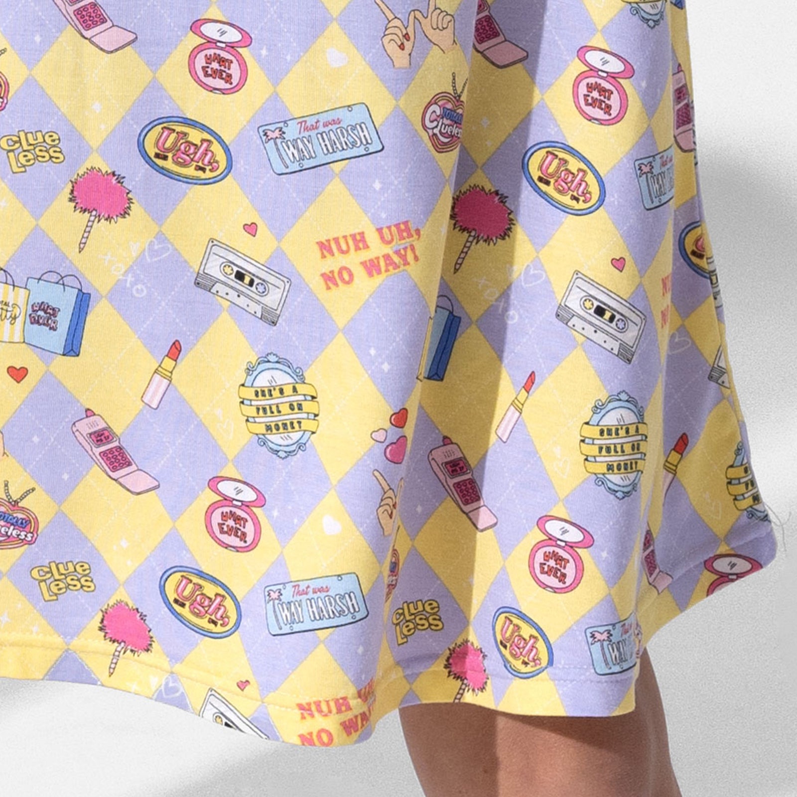 Clueless As If! Bamboo Girls' Short Sleeve Dress