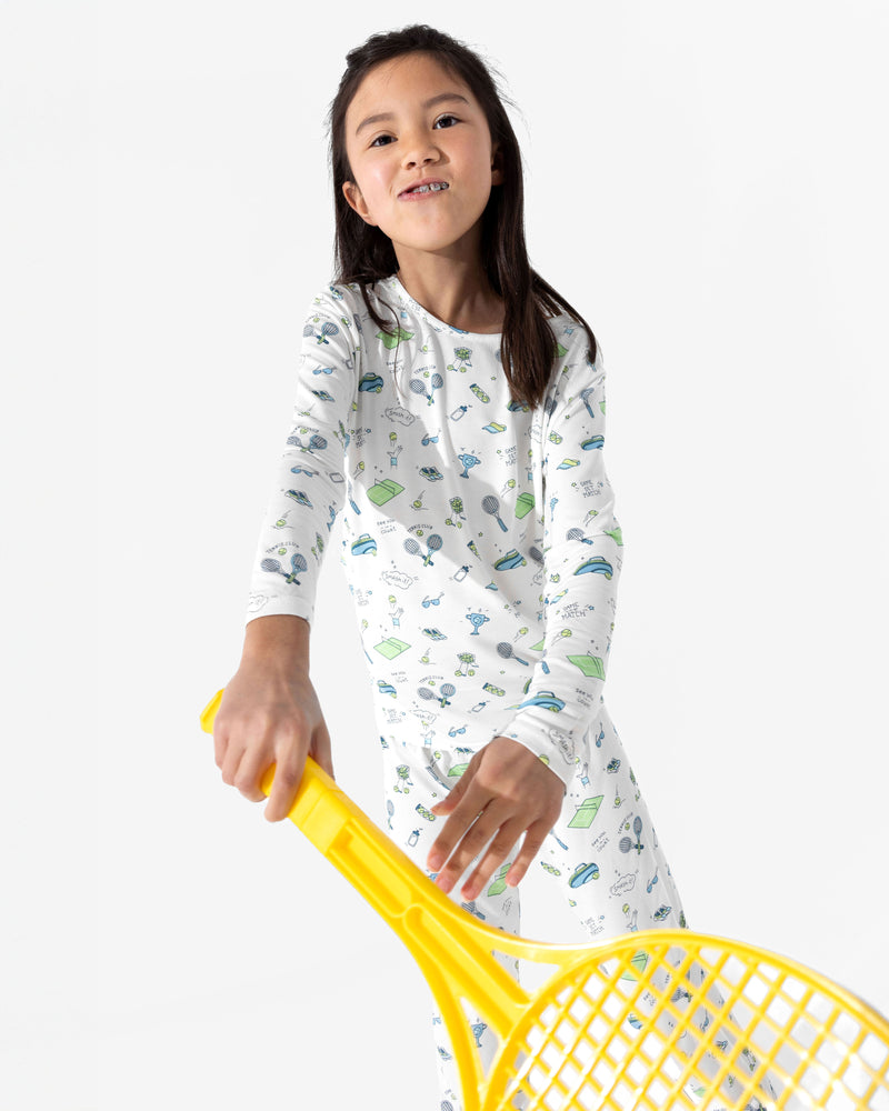 Tennis Bamboo Kids Pajamas