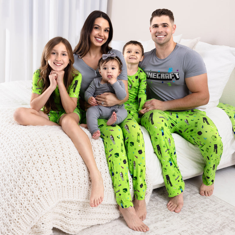 Minecraft: Mob Squad Bamboo Kids Pajamas