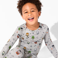 Little Monsters Bamboo Kids Pajamas