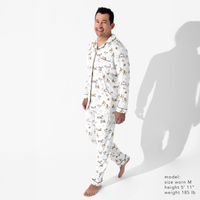 Holy Night Bamboo Men's Pajama Set