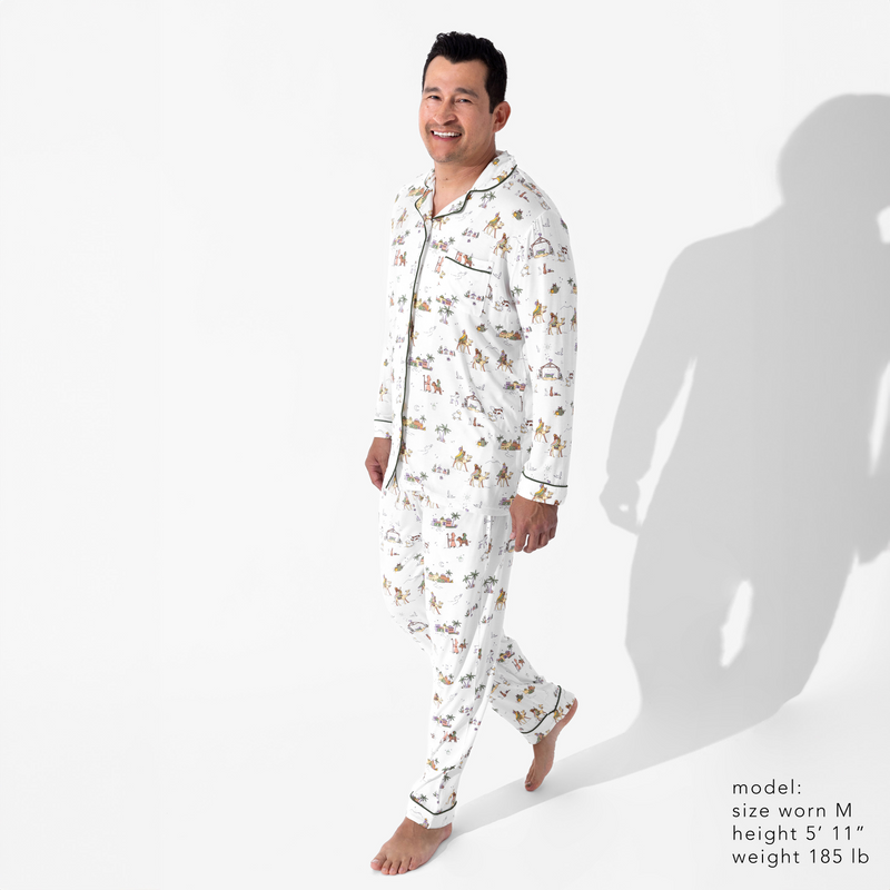 Holy Night Bamboo Men's Pajama Set