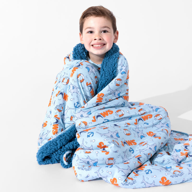 JAWS Bamboo Sherpa Blanket