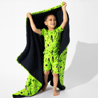 Minecraft Mob Squad Bamboo Sherpa Blanket