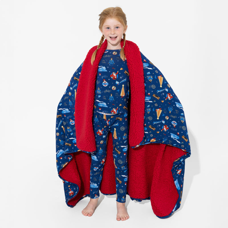 The Polar Express™ Bamboo Sherpa Blanket
