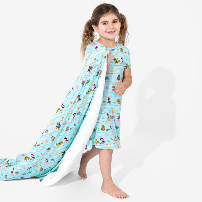 PAW Patrol: Easter Bamboo Girls' Short Sleeve Dress
