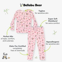 Candy Cane Lane Bamboo Kids Pajamas