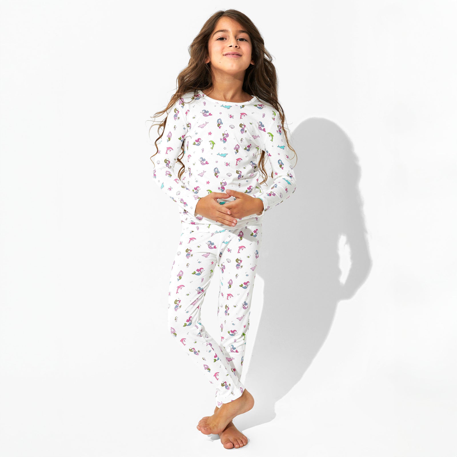 Mermaid Bamboo Kids Pajamas