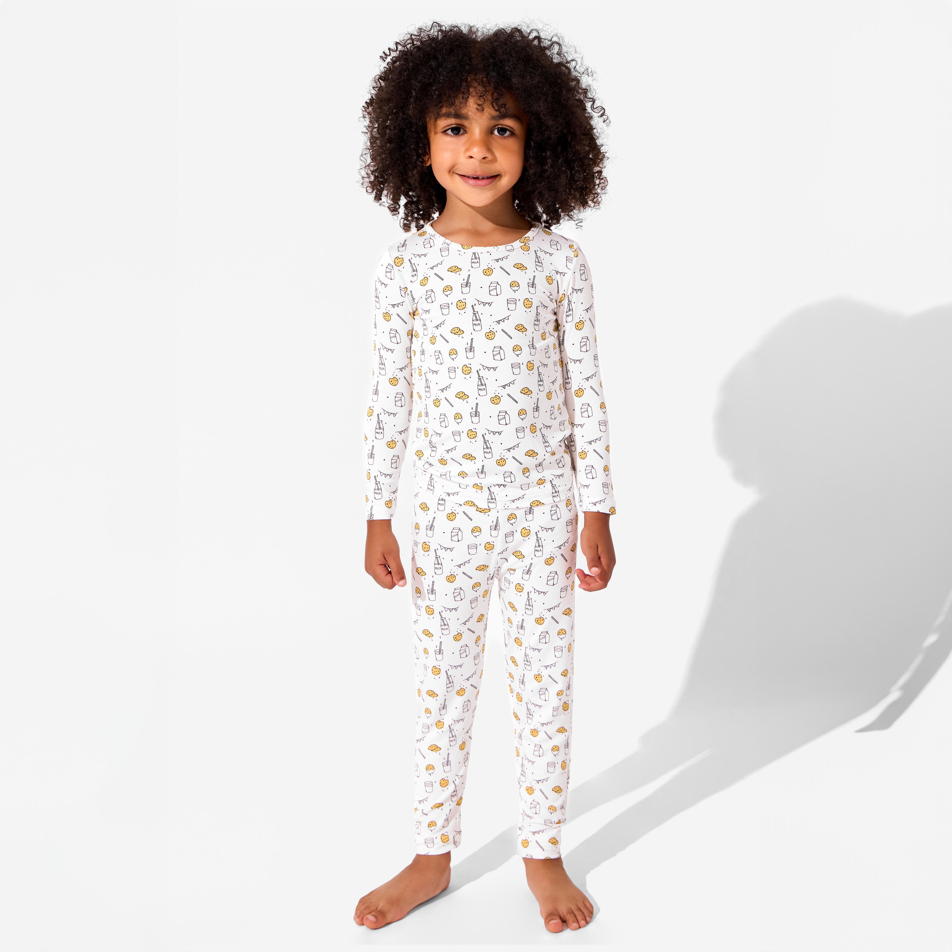 Milk & Cookies Original Bamboo Kids Pajamas: Sweet Dreams Await