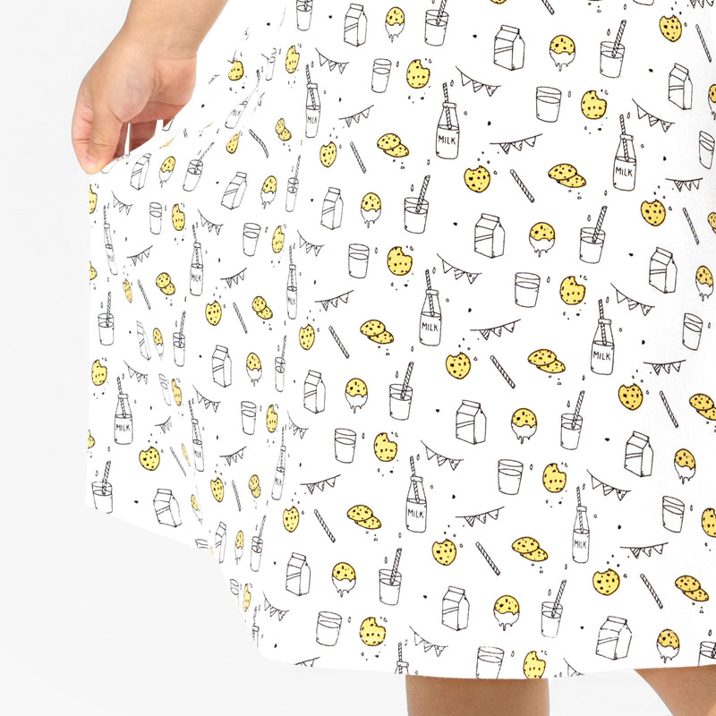 Milk & Cookies Bamboo Girls' Sleeveless Dress