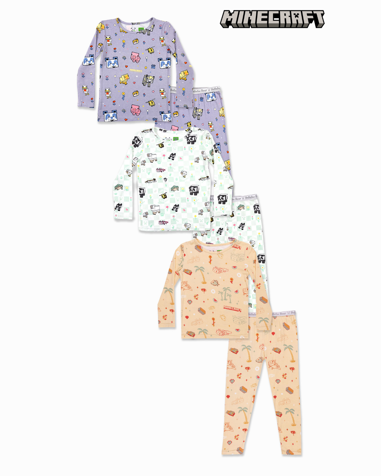 Minecraft Girl Bundle - Bamboo Kids Pajamas