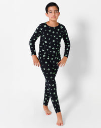 Minecraft: Creeper Halloween Bamboo Kids Pajamas