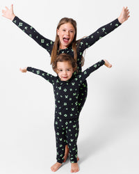 Minecraft: Creeper Halloween Bamboo Kids Pajamas