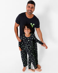 Minecraft: Creeper Halloween Bamboo Kids Pajamas