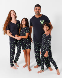 Minecraft: Creeper Halloween Bamboo Men's Pajama Set