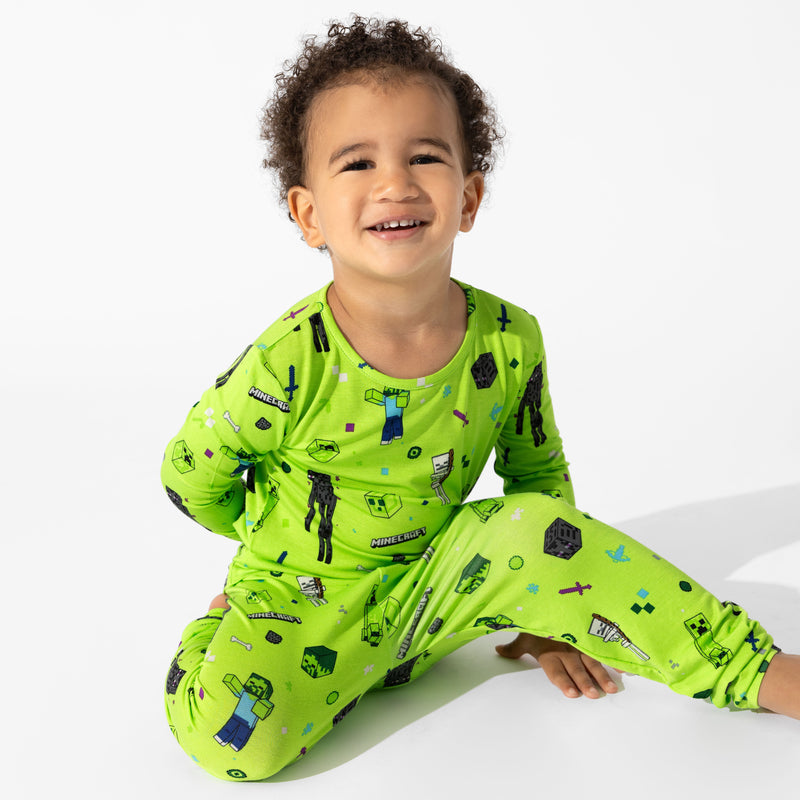 Minecraft: Mob Squad Bamboo Kids Pajamas
