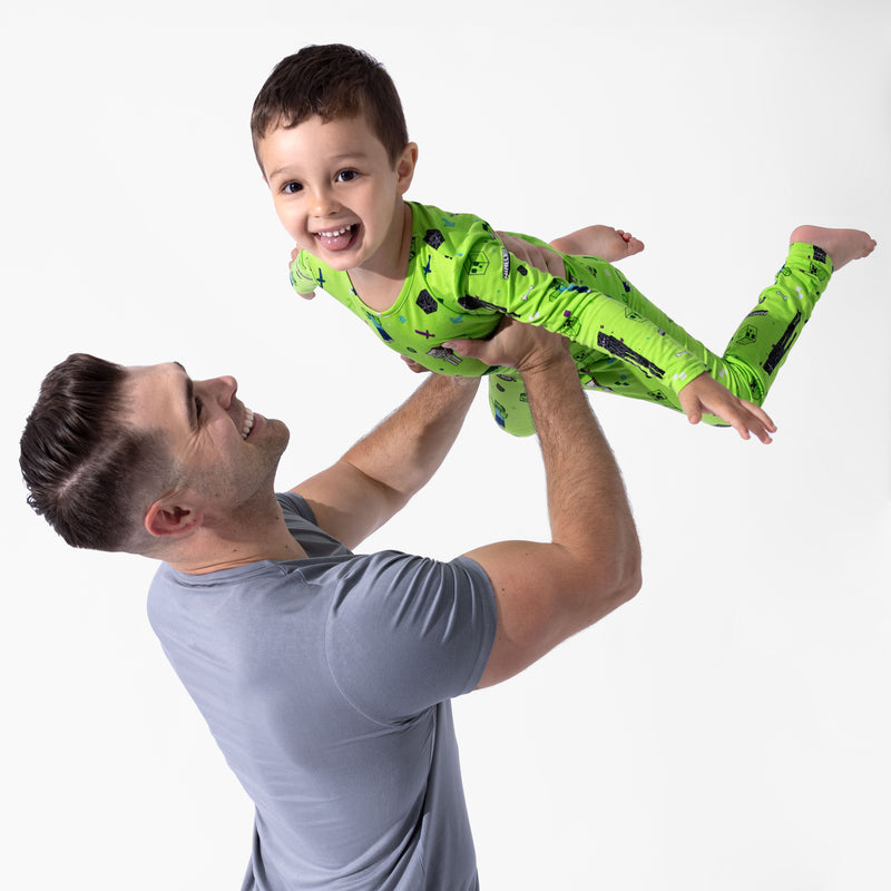 Minecraft Mob Squad Bamboo Kids Pajamas