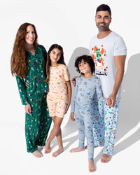 Minecraft: Summer Vibes Kids Pajama Short Set