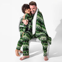 Minecraft Creeper Holiday Bamboo Men's Pajama Set