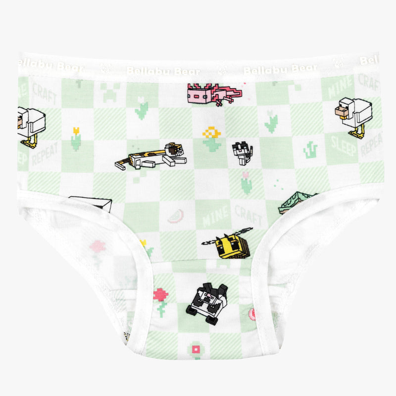 Minecraft Bamboo Girls' Underwear 7-Pack