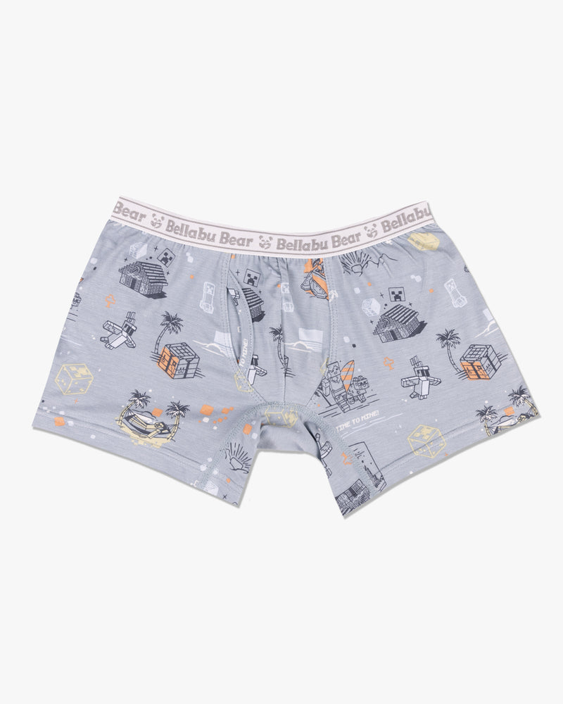 Minecraft: Chicken Jockey Bamboo Boys' Boxer Brief 3-Pack