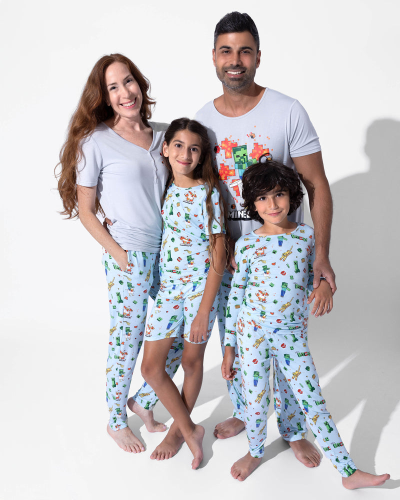 Minecraft: Chicken Jockey Bamboo Women's Pajama Set