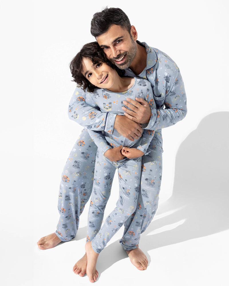 Minecraft: Time to Mine Bamboo Kids Pajamas