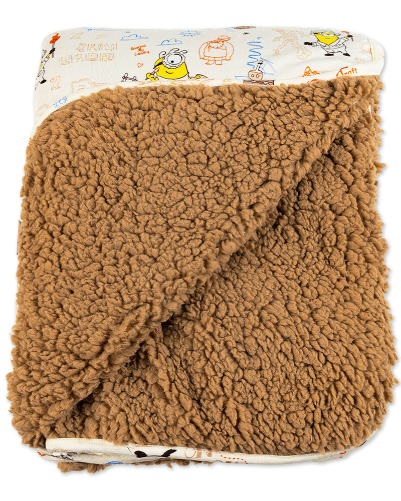 Minions: Sketch Through Time Bamboo Sherpa Blanket