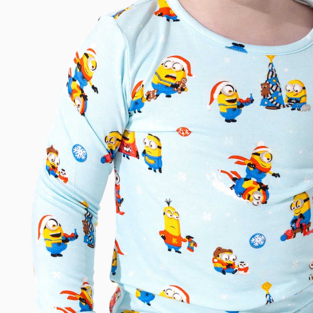 Merry Minions Holiday Bamboo Kids Pajamas