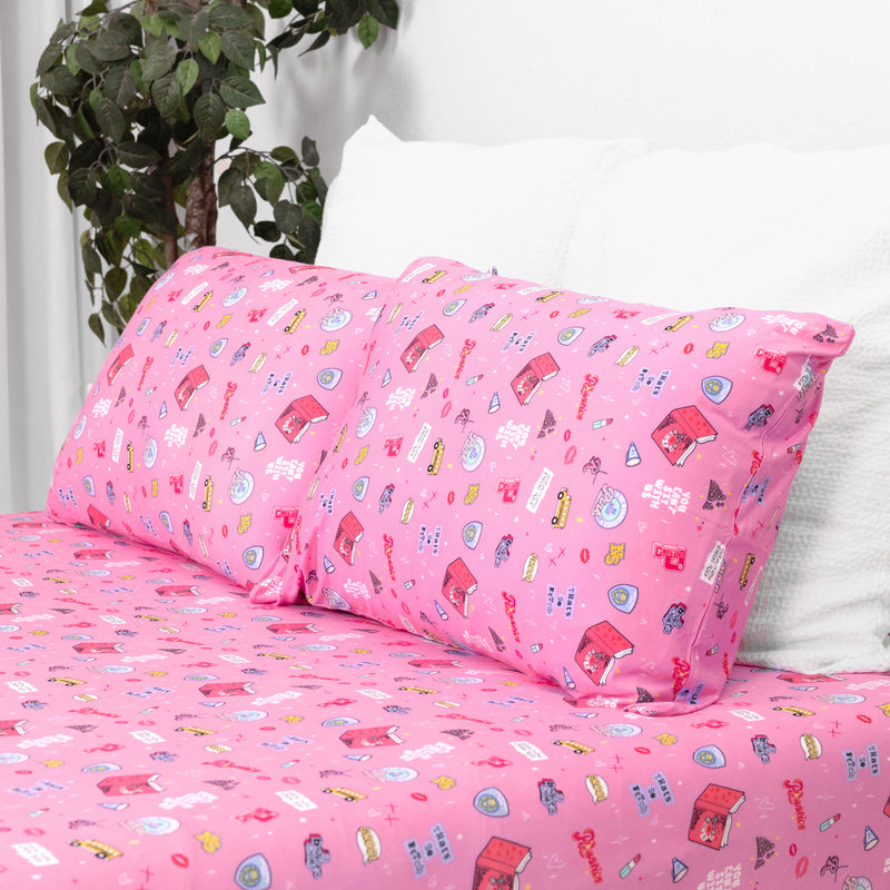 Mean Girls: So Fetch Bamboo Bed Sheet Set