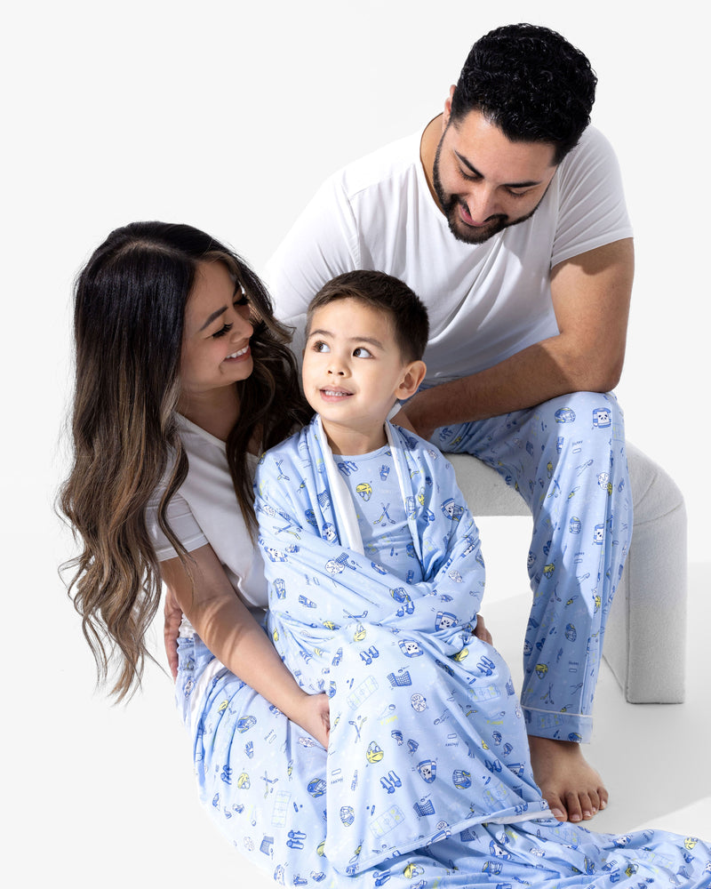 Hockey Bamboo Men's Pajama Set
