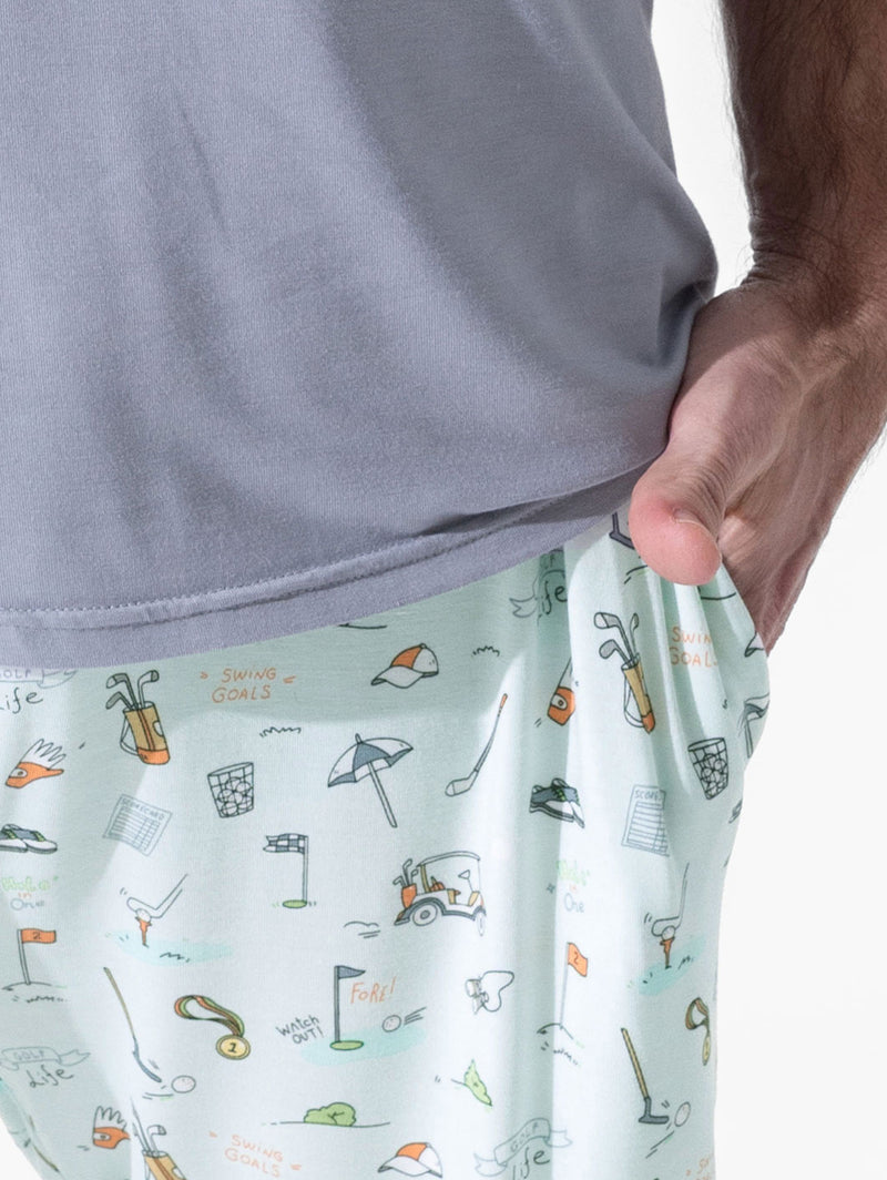 Golf Bamboo Men's Pajama Set