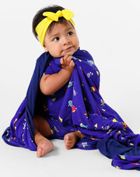 Moody Monsters Bamboo Blanket