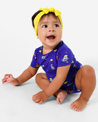 Moody Monsters Bamboo Kids Pajama Short Set