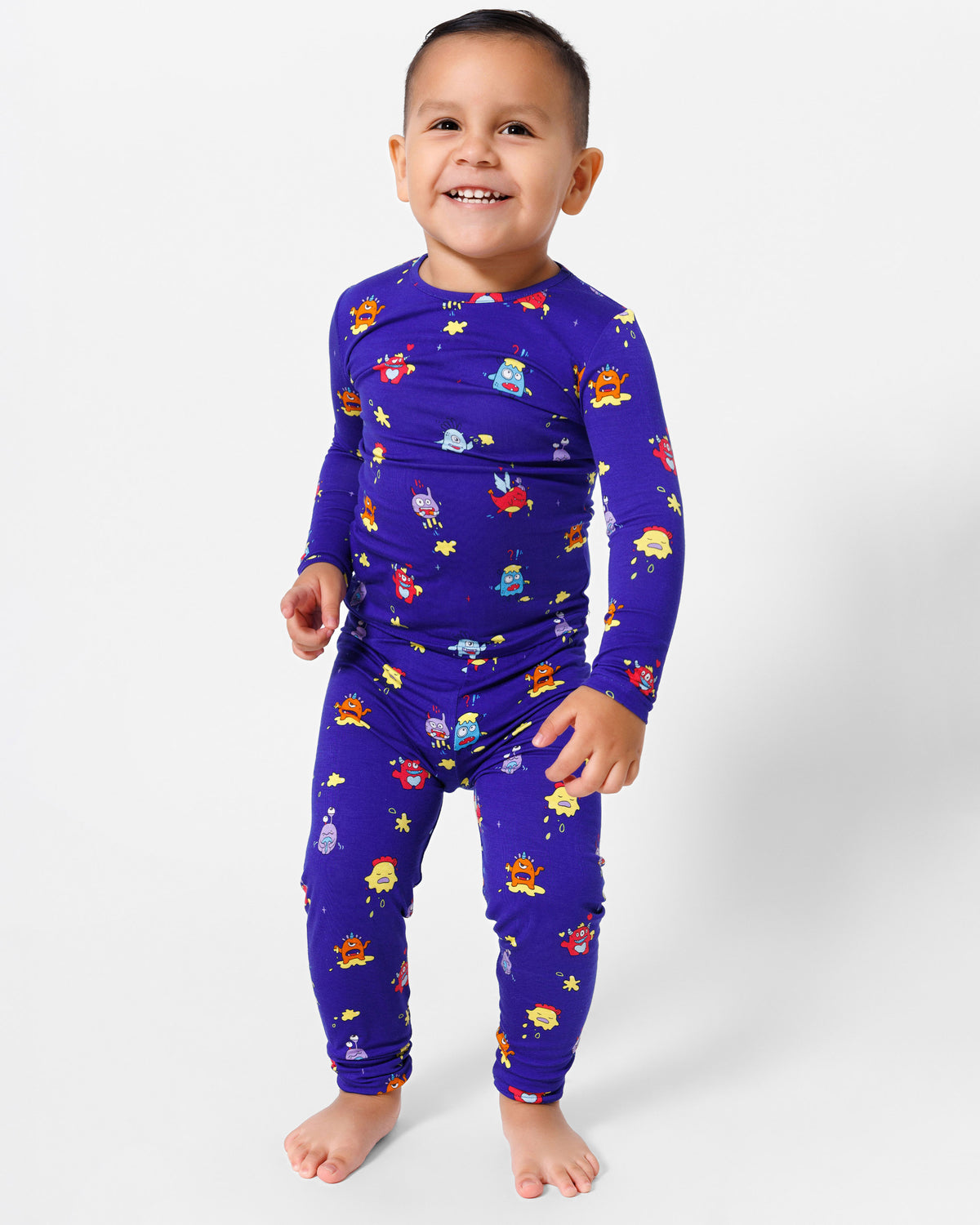 Moody Monsters Bamboo Kids Pajamas