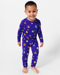 Moody Monsters Bamboo Kids Pajamas
