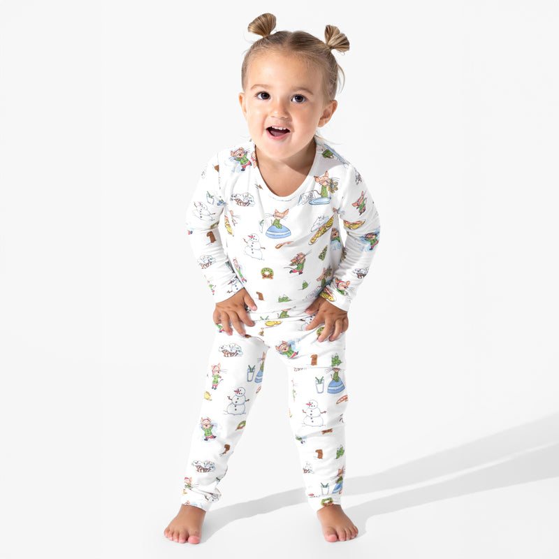 If You Give A Mouse A Cookie Christmas Bamboo Kids Pajamas