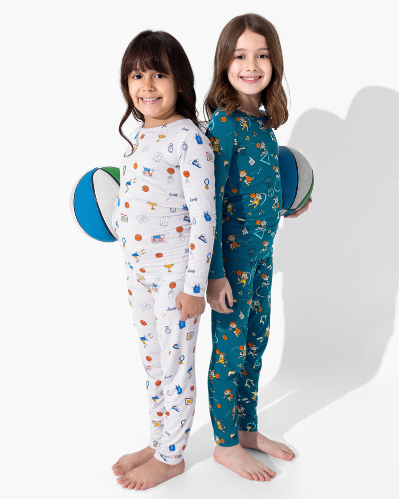 All Star Basketball Bamboo Kids Pajamas