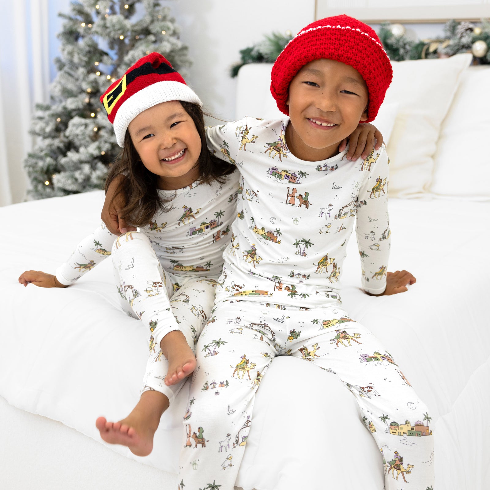 Holy Night Bamboo Kids Pajamas