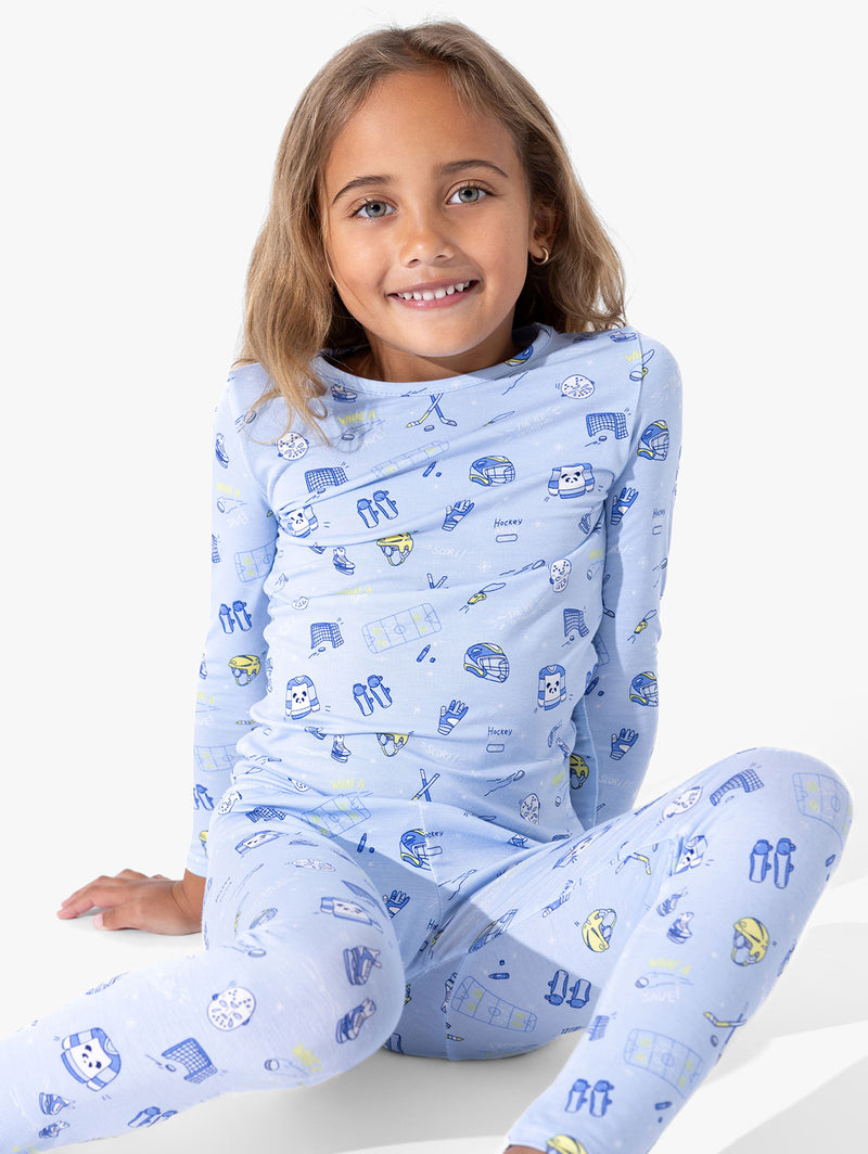 Hockey Bamboo Kids Pajamas
