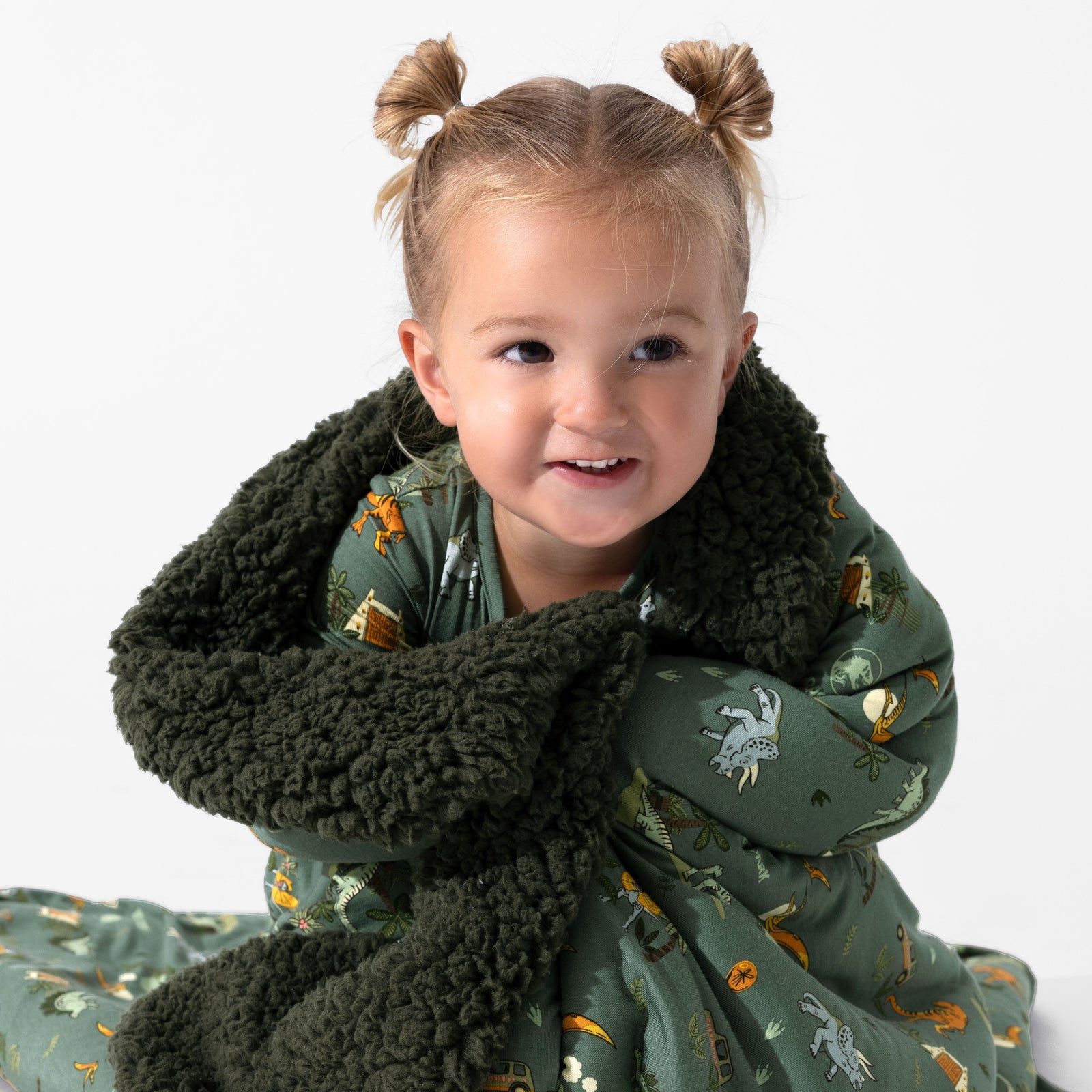 Jurassic Park: Safari Bamboo Sherpa Blanket