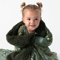 Jurassic Park: Safari Bamboo Sherpa Blanket