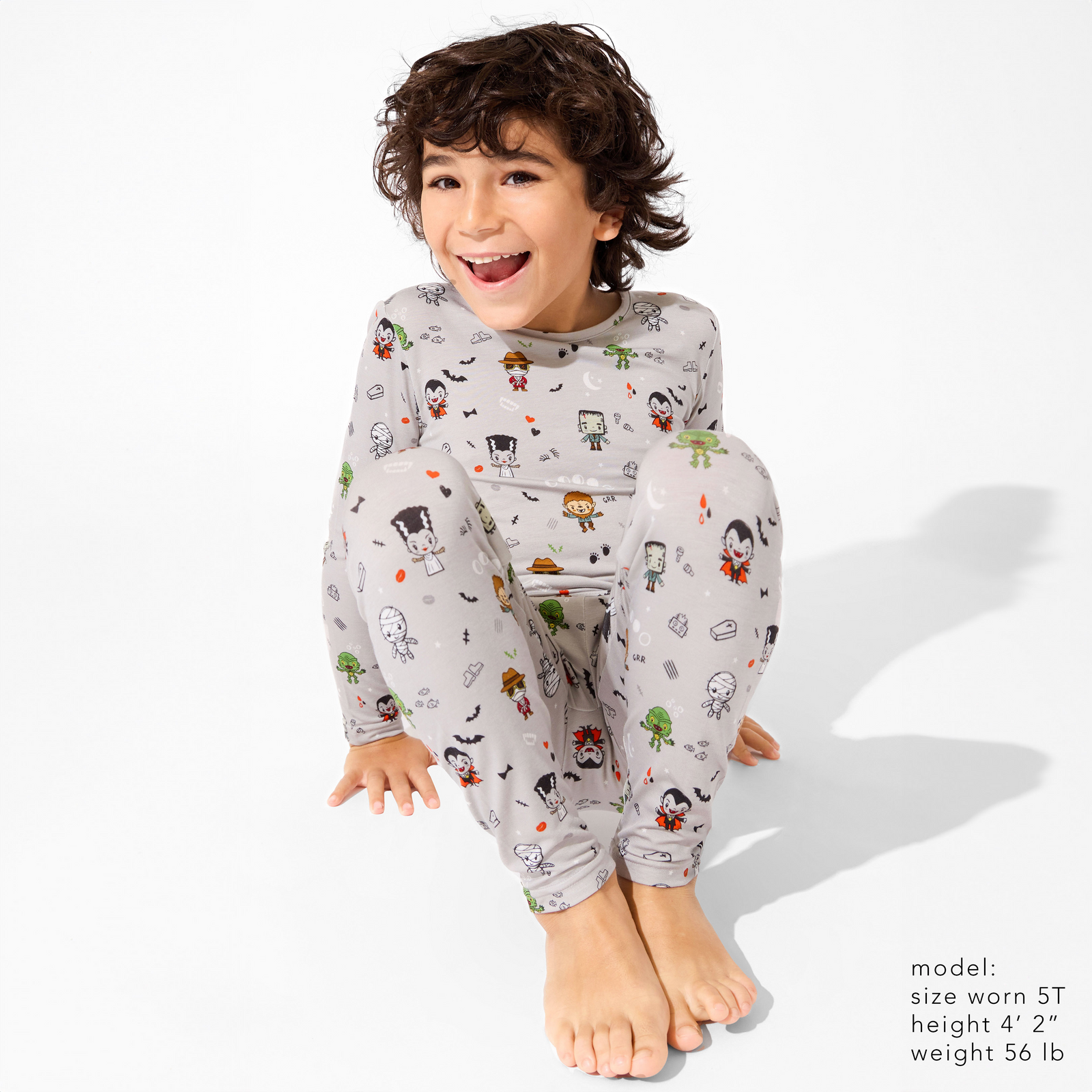 Little Monsters Bamboo Kids Pajamas