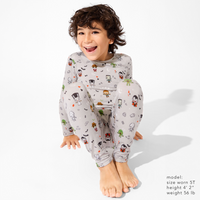 Little Monsters Bamboo Kids Pajamas