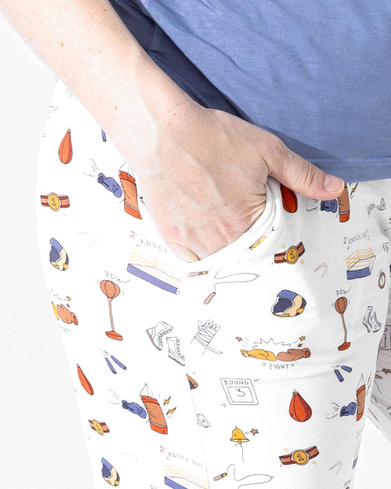 Boxing Bamboo Women's Pajama Set