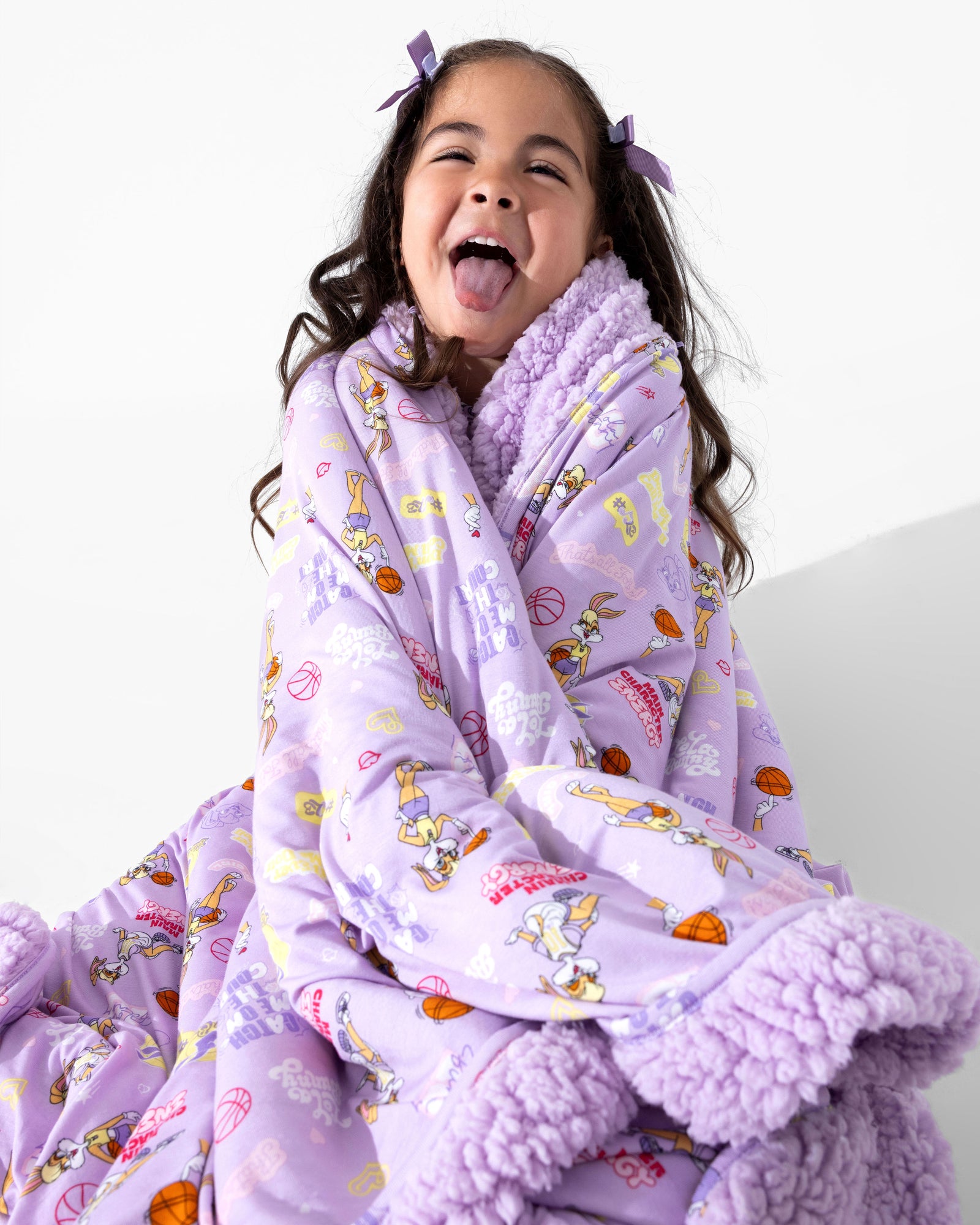 Lola Bunny Bamboo Sherpa Blanket