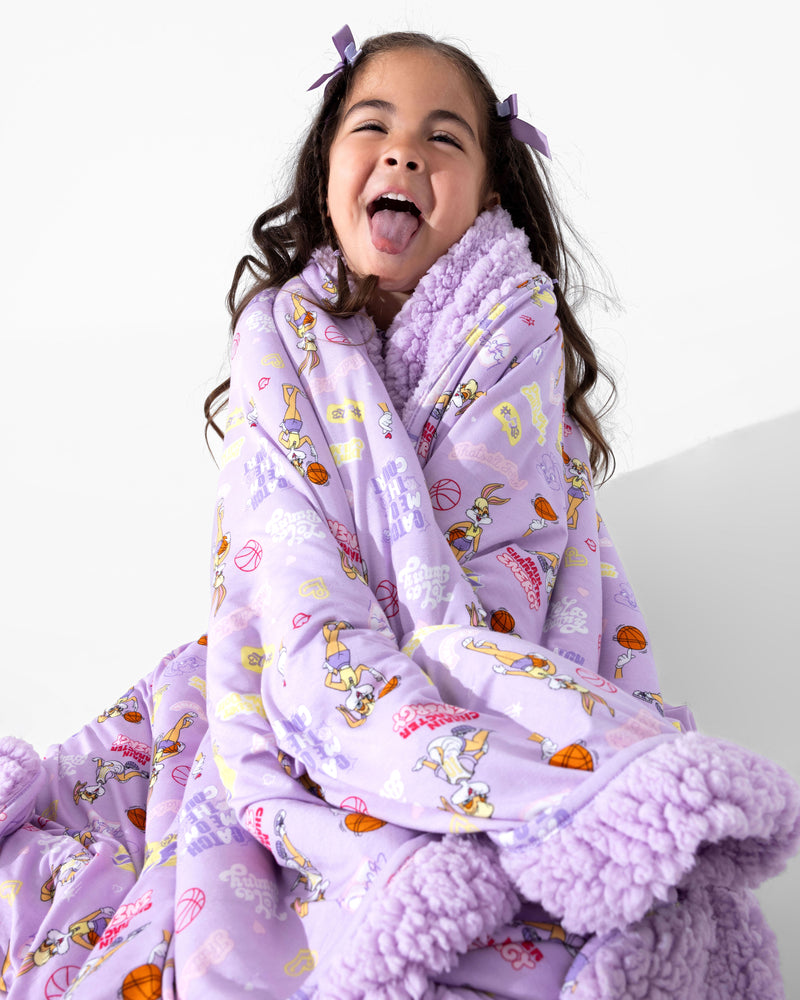 Lola Bunny Bamboo Sherpa Blanket