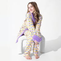 Clueless As If! Bamboo Sherpa Bathrobe