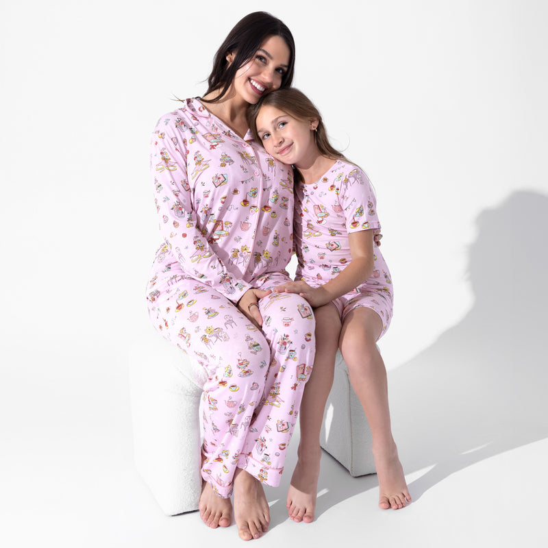 Tea Party Bamboo Women's Pajama Set